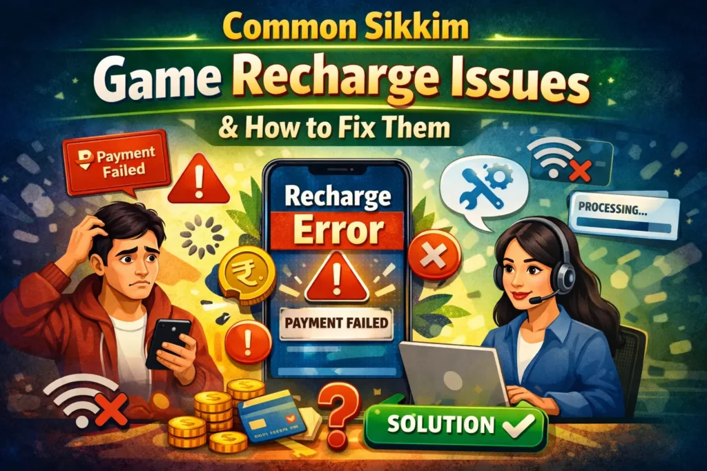 Common Sikkim Game Recharge Issues