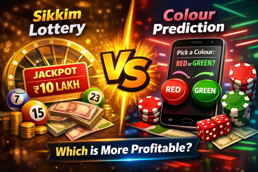 Sikkim Lottery vs Colour Prediction