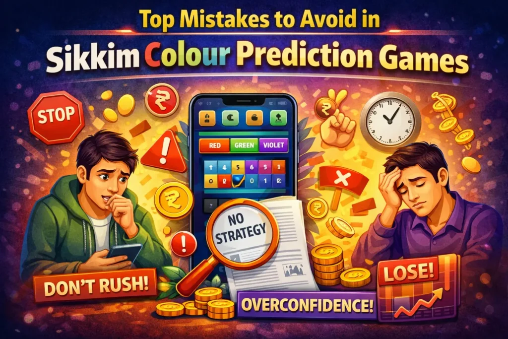 Top Mistakes to Avoid in Sikkim Colour Prediction Games